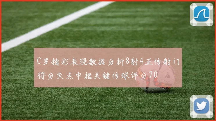 C罗精彩表现数据分析8射4正传射门得分失点中框关键传球评分70