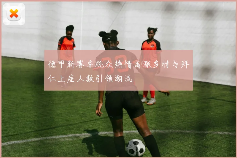 德甲新赛季观众热情高涨多特与拜仁上座人数引领潮流